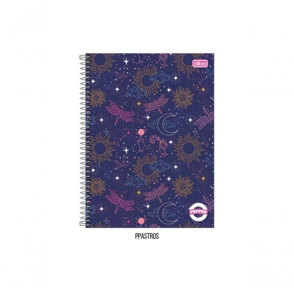 Cadernos Pepper Roxo