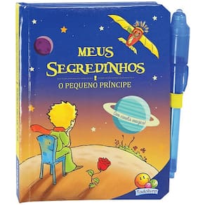 Livro Meus Segredinhos O Pequeno Príncipe Com Caneta Mágica