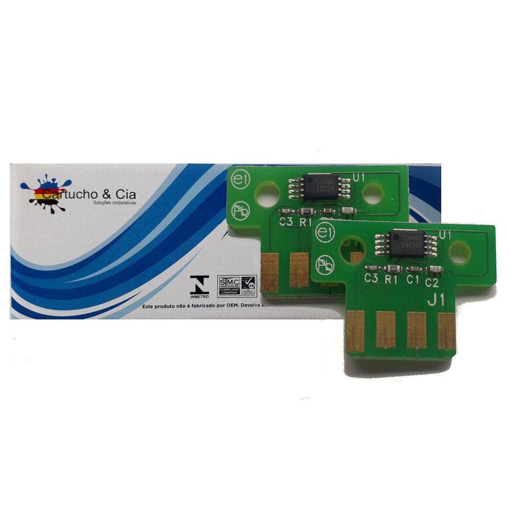 Chip Lexmark 80C8Sy0 Cx310 Cx410 Cx510 Yellow 2.000 Páginas