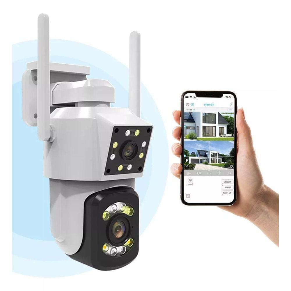 360º De Segurança: Câmera Wifi 8Mp Com Panorama Total