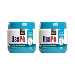 Creme Para Os Pés Bio Soft 120G Hidrat D-Pantenol - Kit 2Un