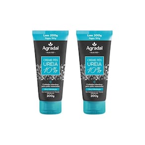 Creme Para Os Pes Agradal Ureia 10% 200G - Kit Com 2Un