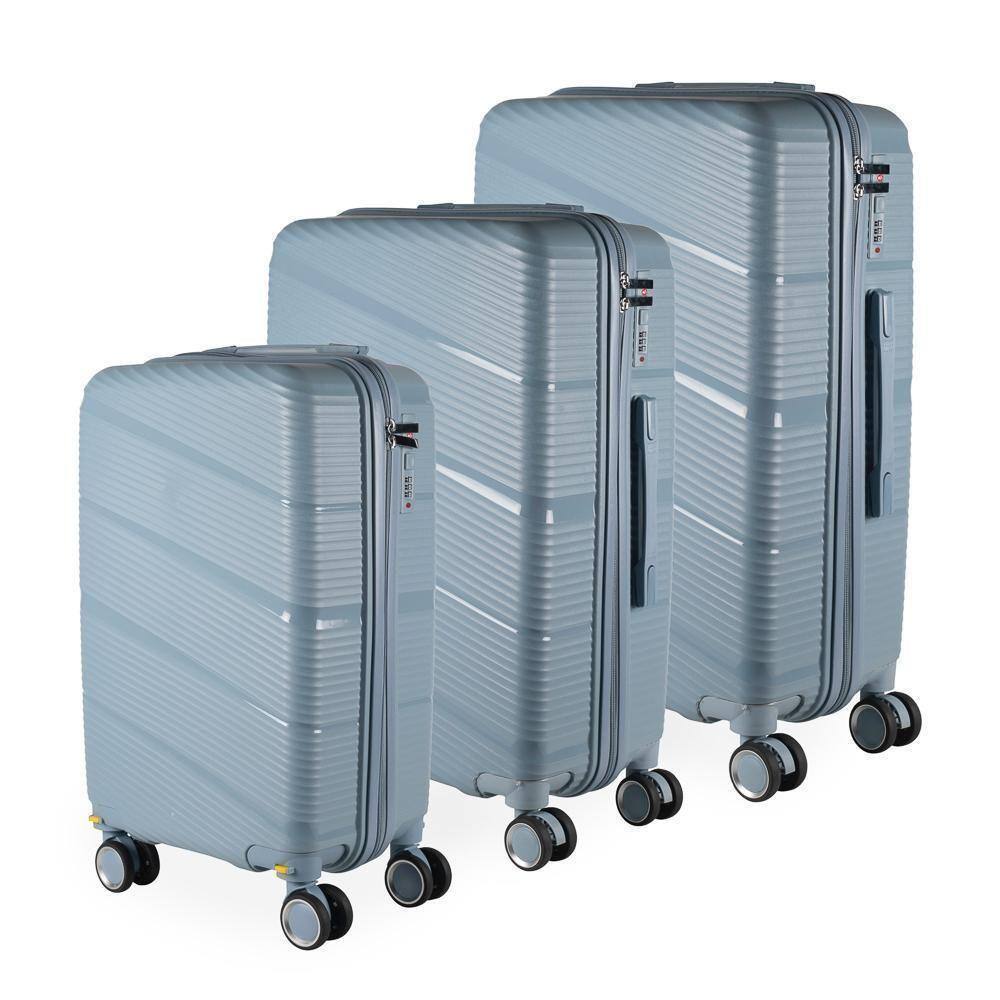 Conjunto Malas 35Kg + 23Kg + 10Kg Polipropileno Inquebrável