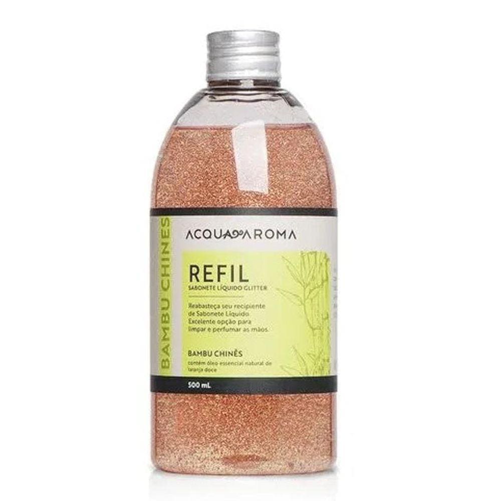 Sabonete Liquido - Refil Bambu Com Glitter 500Ml  9403003