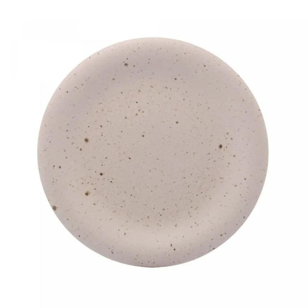 Prato Raso Wolff Ceramico Mist - Branco