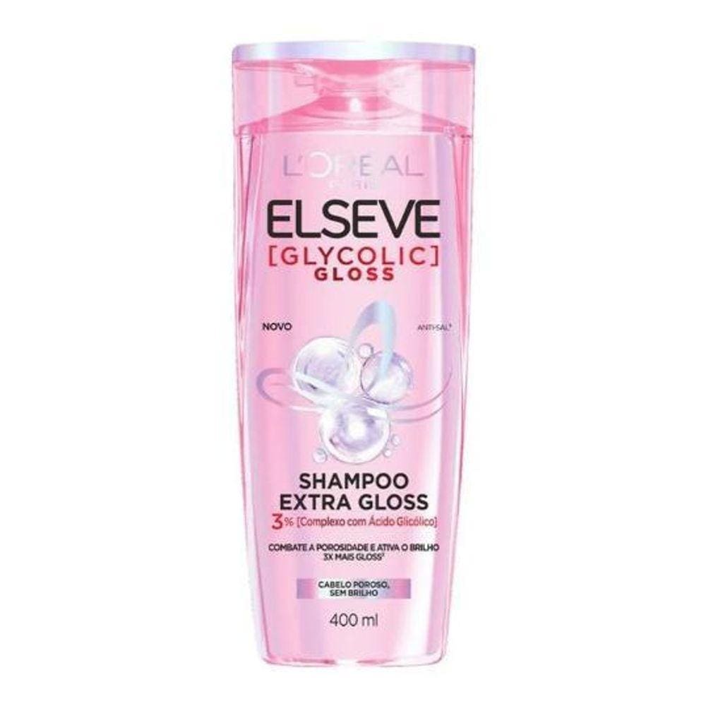 Shampoo Elseve Glycolic Gloss 400Ml