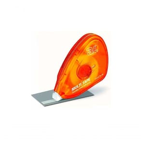 Fita Adesiva Dupla Face Com Aplicador 10m - Multi Tape 20un