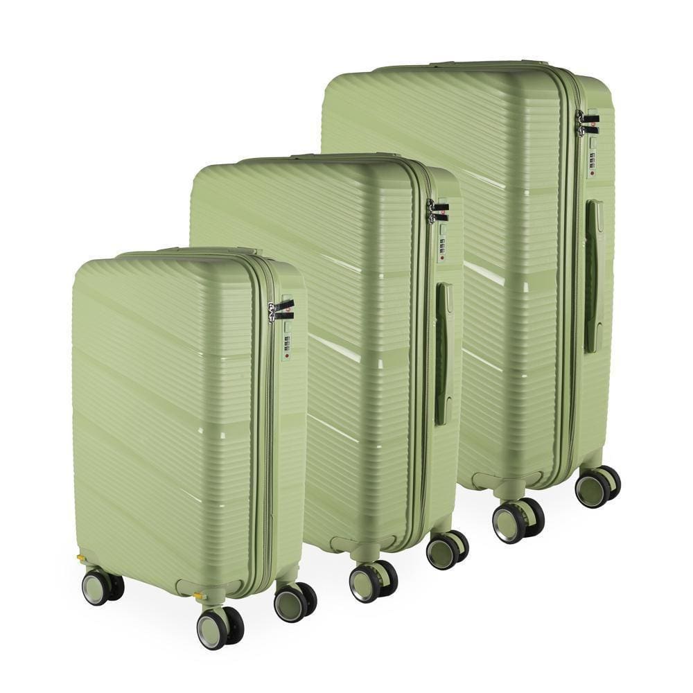 Conjunto Mala 32Kg + 23Kg + 10Kg Polipropileno Inquebrável