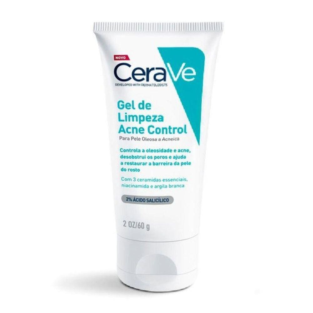 Cerave Gel de Limpeza Acne Control 60g