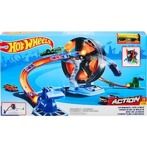 Hot Wheels Pista Action Competição Giratória GJM77 Mattel