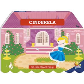 Livro Infantil Menina Um Conto Clássico Pop-up: Cinderela