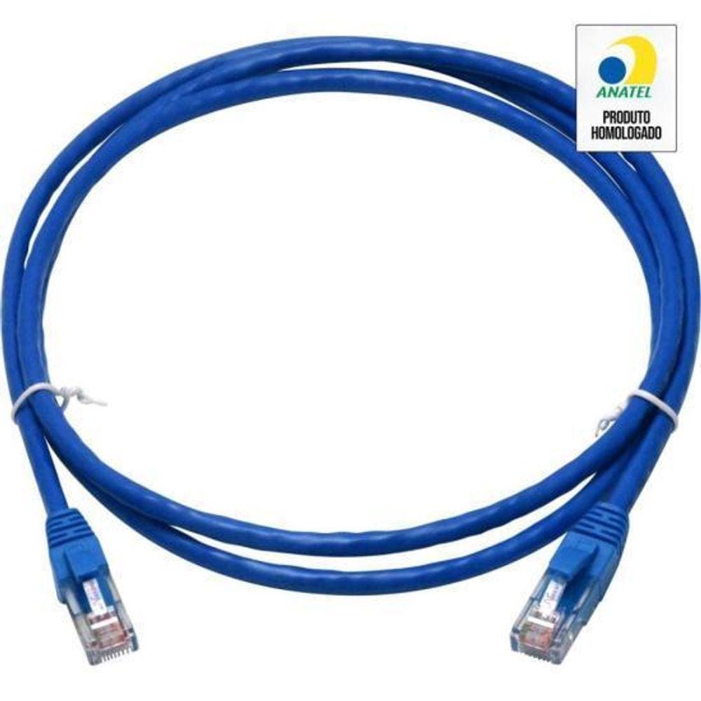 Patch Cord Cat.5E 1,5M Azul Nexans