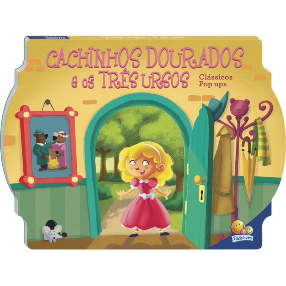 Livro Clássicos Pop ups: Cachinhos Dourados e os Três Ursos