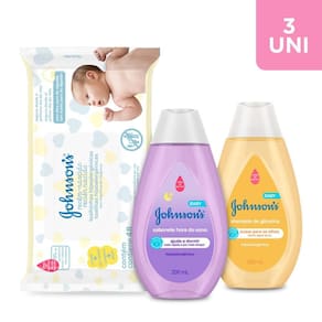 Kit Higiene Diaria do Bebê