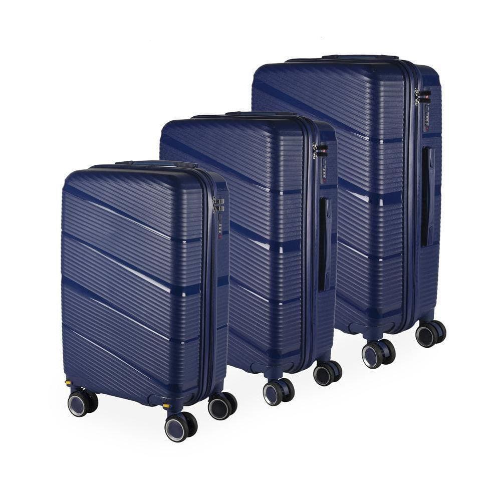 Kit Mala 32Kg +23Kg +10Kg Polipropileno Inquebrável