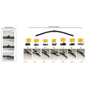 Palheta Limpador Para-Brisa Authomix City/Fit/Corolla/HR-V