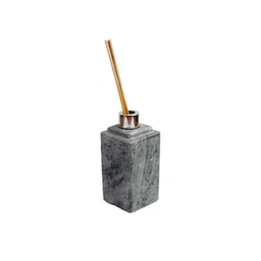 Difusor Vareta Essências Aromas Banheiro Ambiente Prata 7Cm