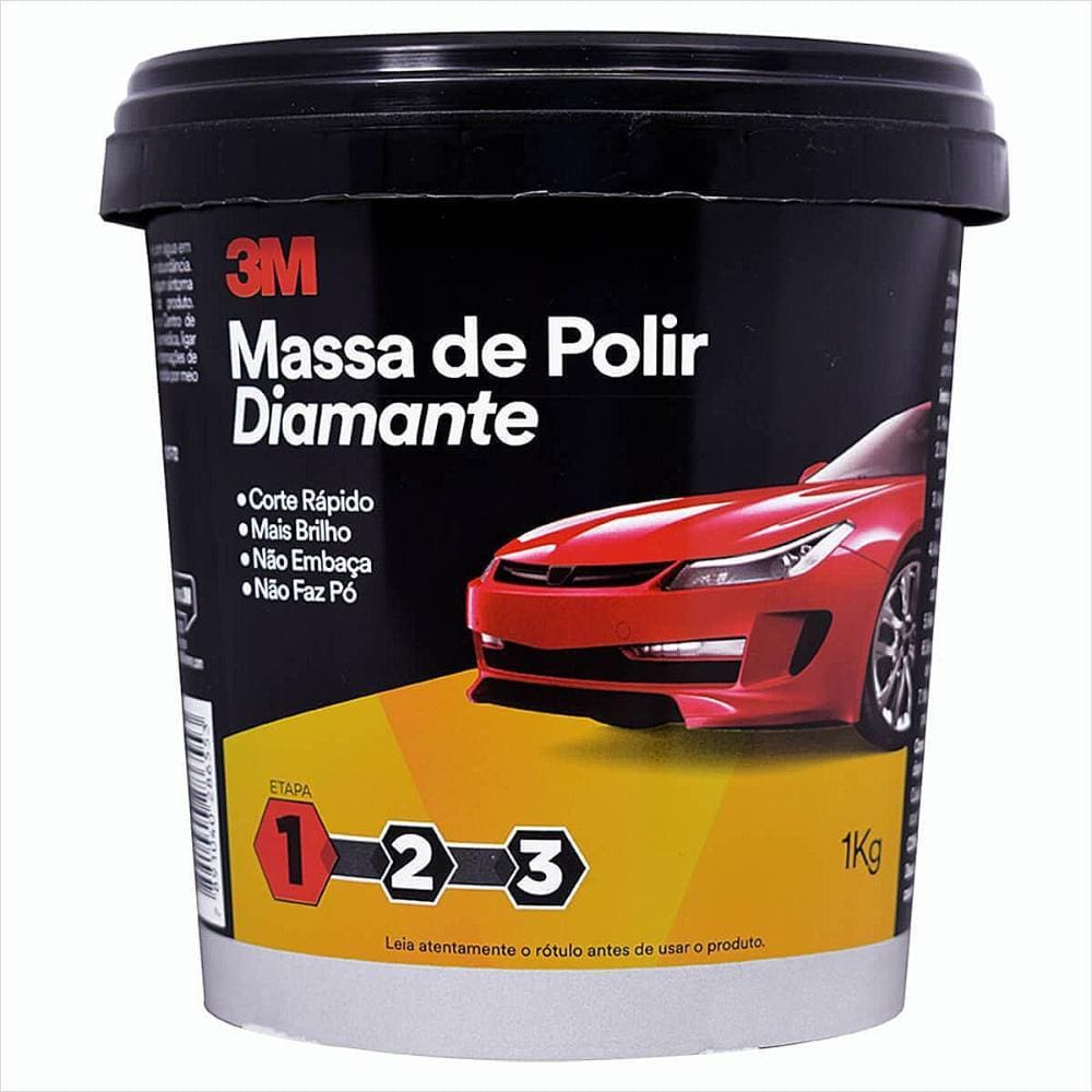 Massa de Polir 3M Diamante 1kg unidade