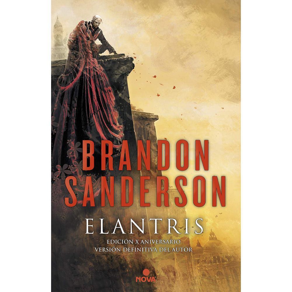 Livro Elantris de Brandon Sanderson (edição definitiva do autor)