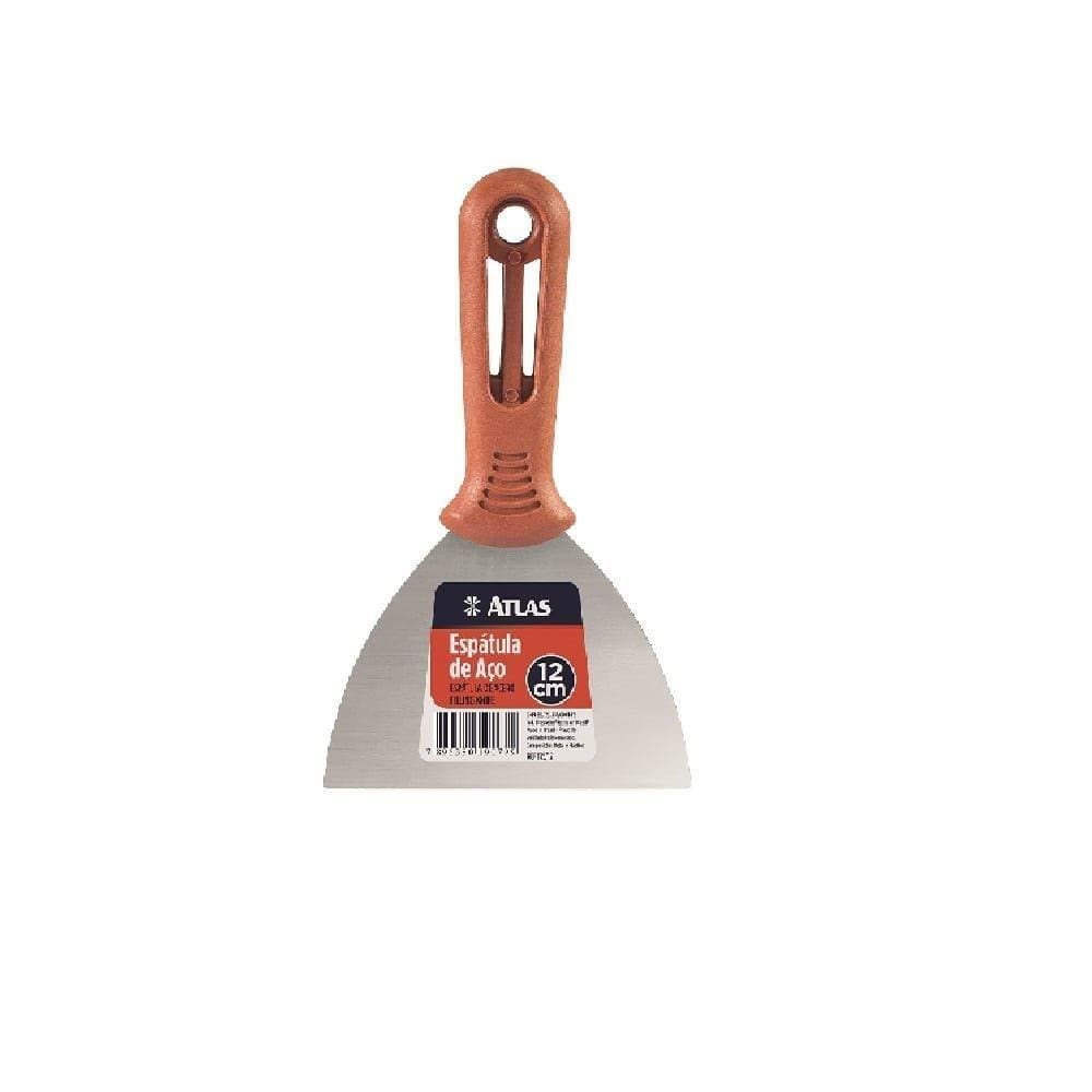 Espátula Aço Carbono Atlas 175/12 12cm - Embalagem com 12 Unidades