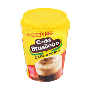 Cappuccino Tradicional Café Brasileiro Pote 200g