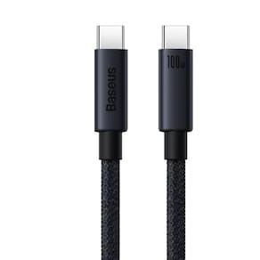 Cabo Tipo-c Baseus 100W Turbo USB C/C 1 Metro