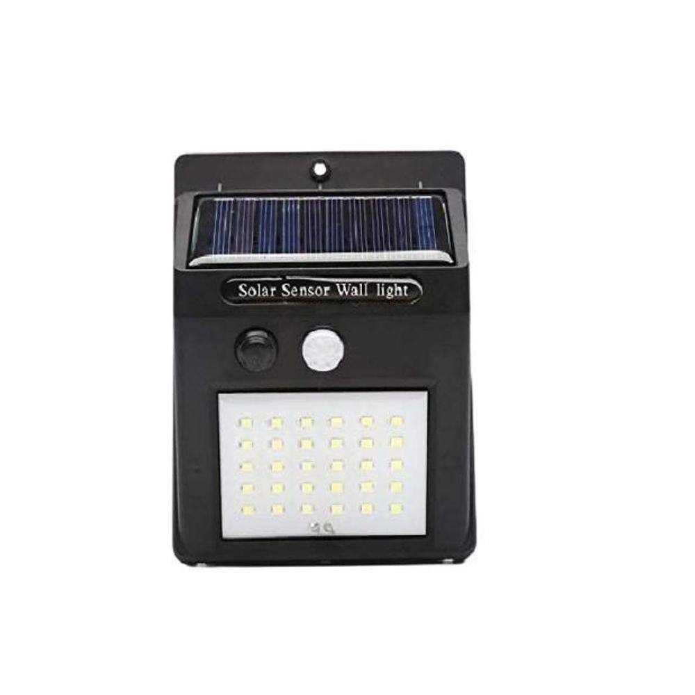 Luminaria Solar De Parede Com Sensor De Movimento 30 Leds