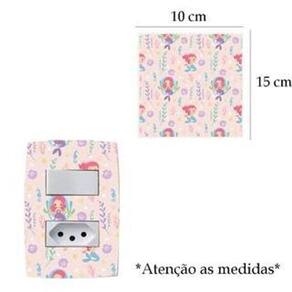 Adesivo De Interruptor Sereia Mod04