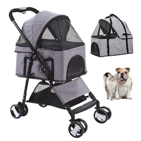 Carrinho Gato Cachorro Cao Pet Passeio Berço Moises Removivel Animal de Estimaçao Confortavel Caminhada Praia Lazer Ar Livrre