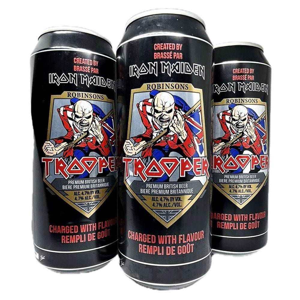 3 Cervejas Trooper Importada 500Ml Iron Maiden Uk