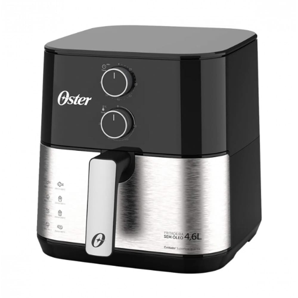 Fritadeira Eletrica INOX Compact sem óleo 4,6 Litros 1500W OFRT520 220V