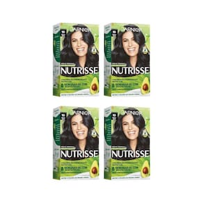 Coloraçao Nutrisse 10 Preto-Kit C/4Un