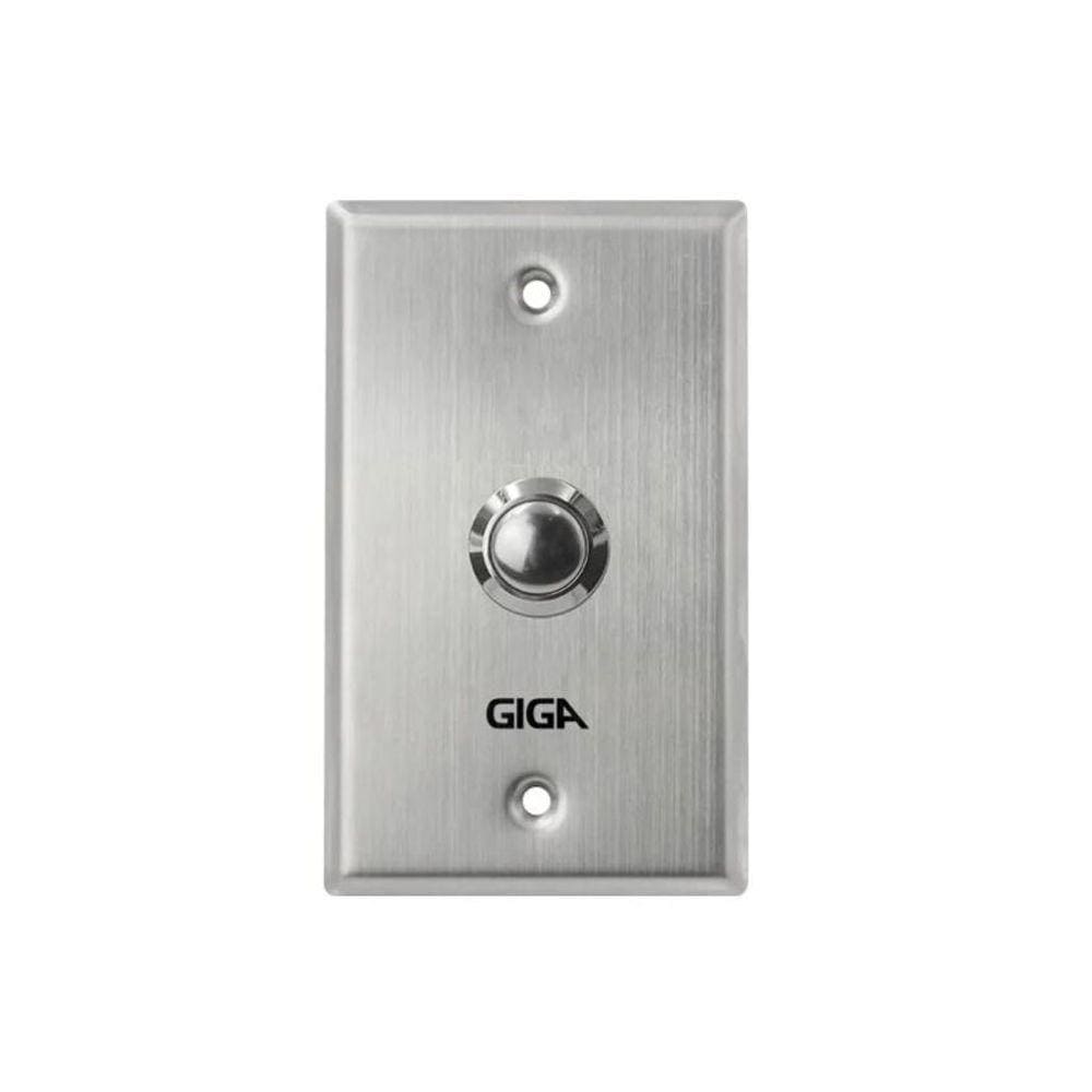 Botoeira Giga Gs0205 Inox Embut Caixa 4x2 Na Com