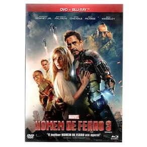 Dvd + Blu-ray Homem De Ferro 3