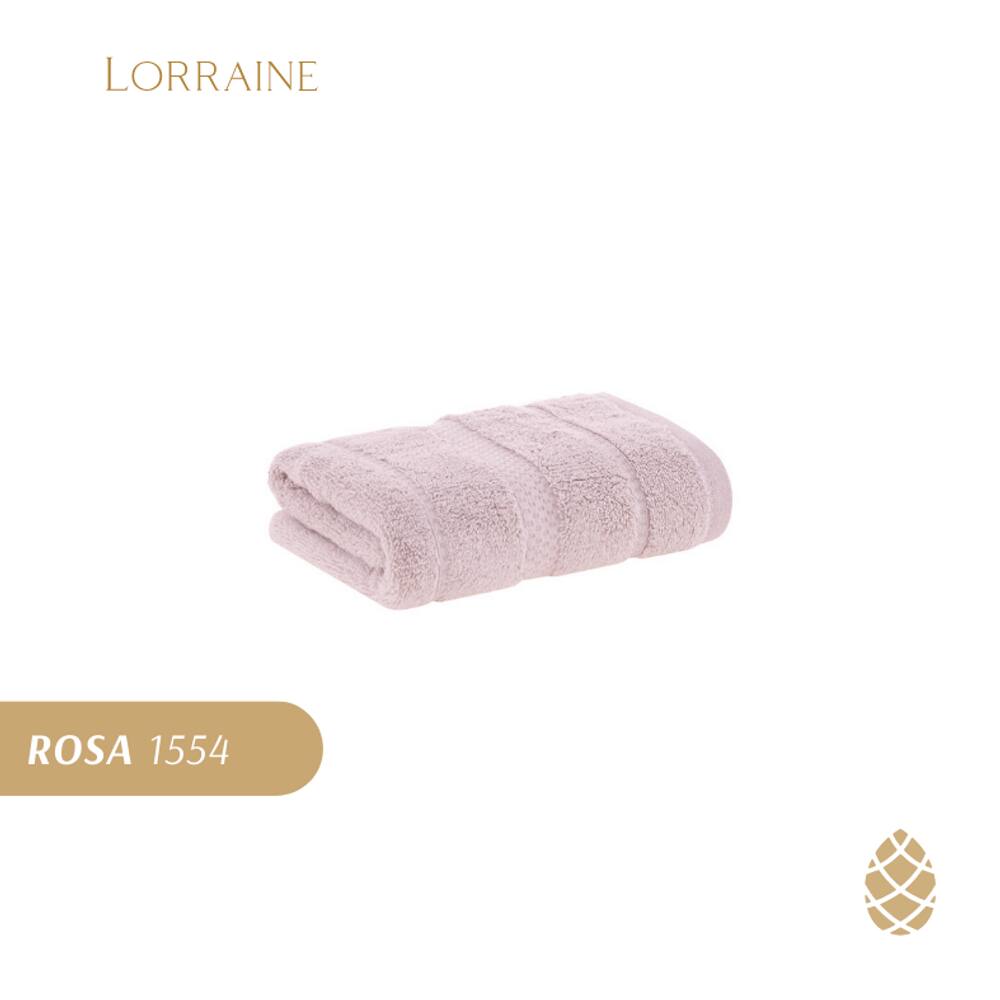 Toalha de Lavabo Vision Dual Air 100% Alg Buddemeyer Rosa