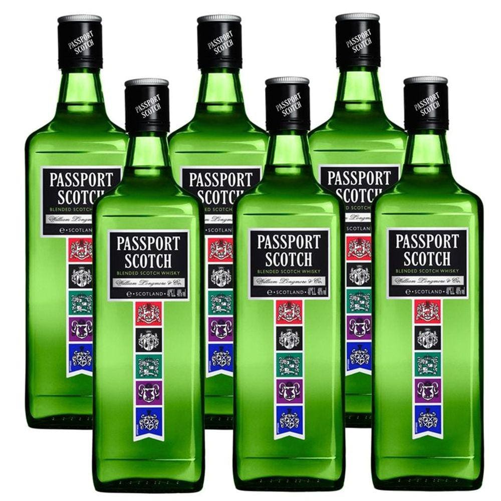 Whisky Passport Scotch 1 Lt 06 Unidades