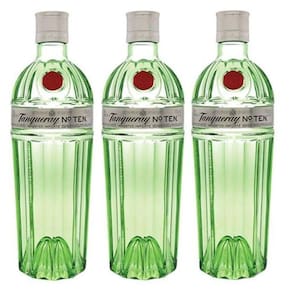 Gin Tanqueray No. Ten 750Ml - Kit Com 03 Unidades