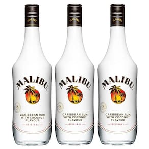 Rum Malibu Coconut 750ml 03 Unidades