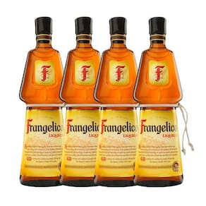 Kit 4 Garrafas Licor Fino Frangelico 700Ml
