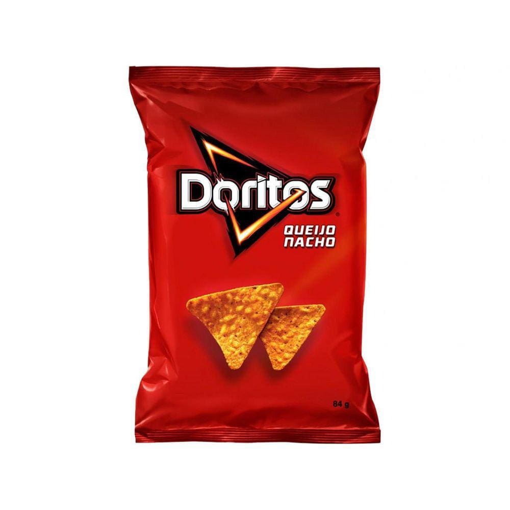 Kit 10 Pacotes Salgadinho Doritos Queijo Nacho 84 G