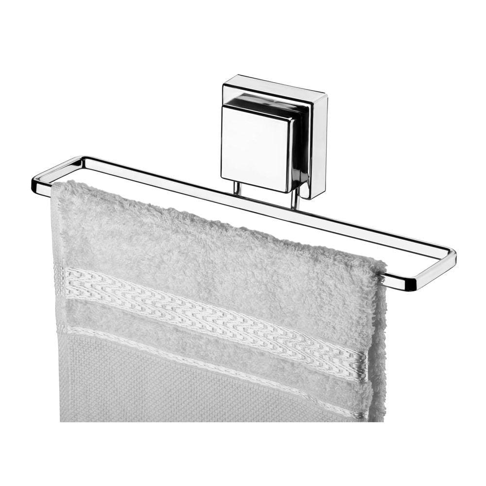 Toalheiro Suporte Porta Toalha P/ Banheiro C/ Ventosa 25cm