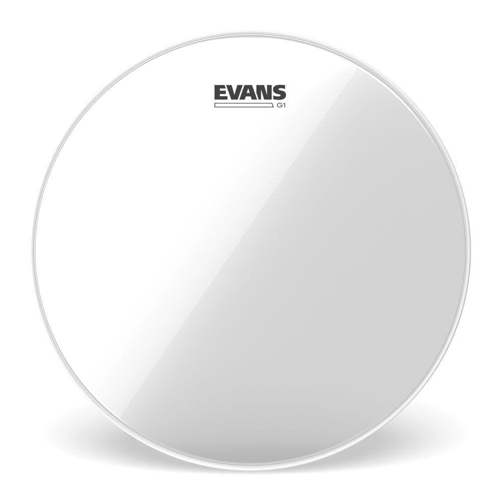 Pele Batedeira-resposta Caixa-tom 12\`\` Evans G1 Transparente [f035]