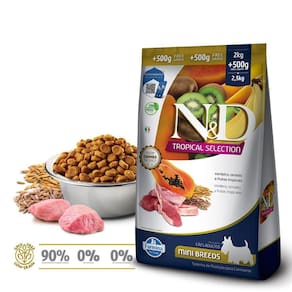 Ração Farmina N&D Tropical Selection Cães Adultos Porte Mini