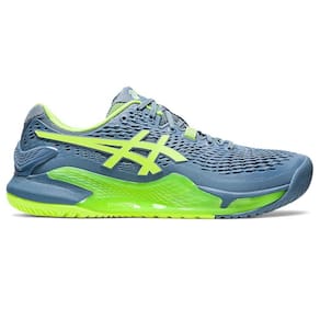 Tênis Asics Gel Resolution 9 Masculino AllCourt - Cinza+Verde Limão