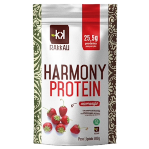 Harmony Protein Morango Vegana Rakkau 600g