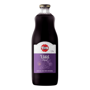 Suco De Uva Flora Integral Tinto 1,5 L