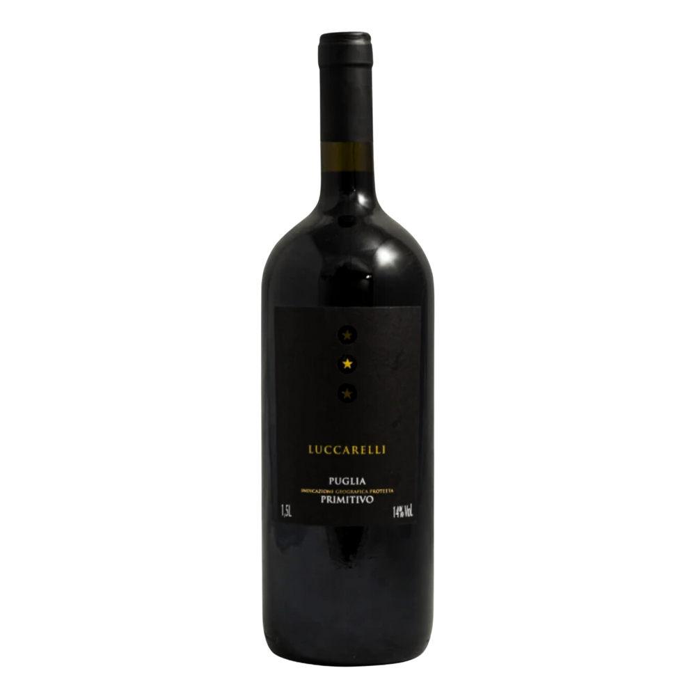 Vinho Tinto Luccarelli Primitivo Puglia 1,5 Litros