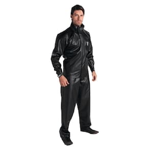 Capa de Chuva Motoqueiro Alba Europa Masculino TAM GG Preto
