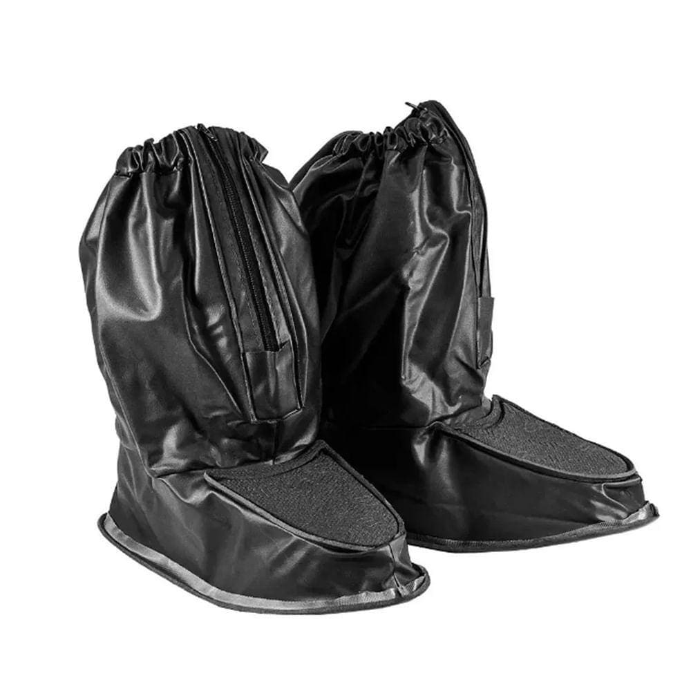 Bota Chuva Solada Polaina Alba Impermeável Motoqueiro TAM G