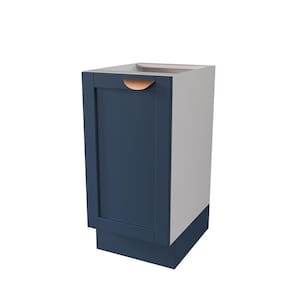 Balcão 1 Porta 40cm Sem Tampo Arizona CabeCasa MadeiraMadeira Branco/Azul